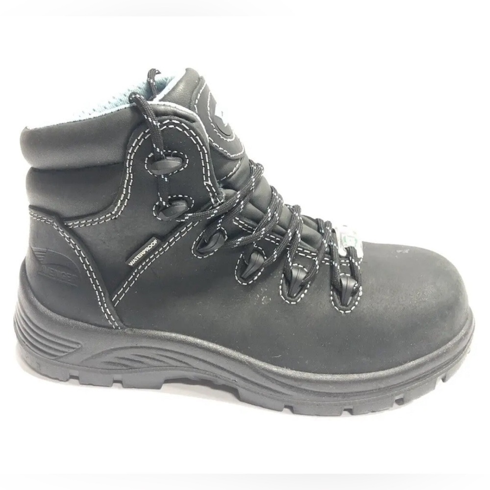 Avenger Women’s Framer, Black Comp Toe Work Boots, Size 6.5 M